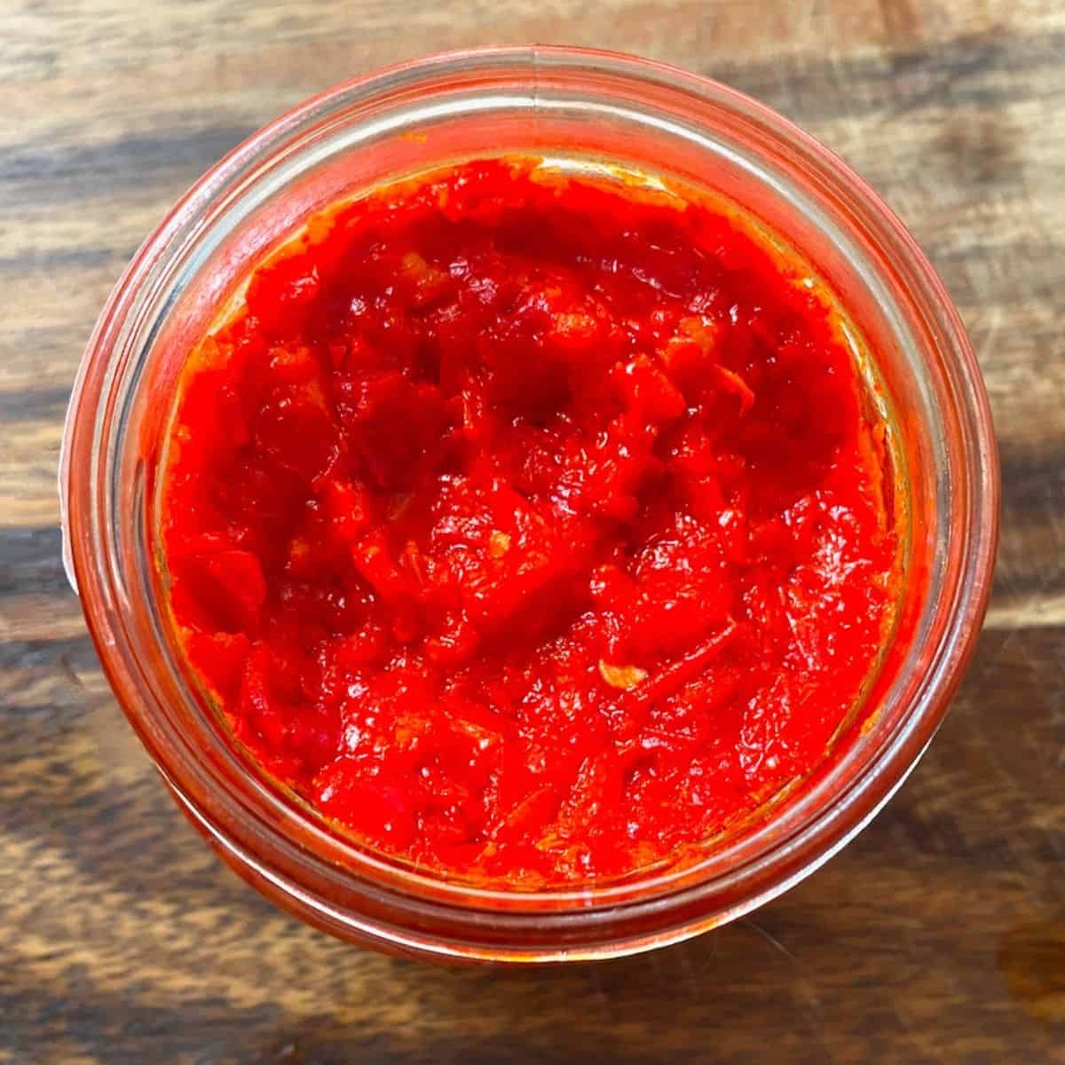 Make Homemade Red Chili Paste in 30 Minutes: Fresh & Flavorful